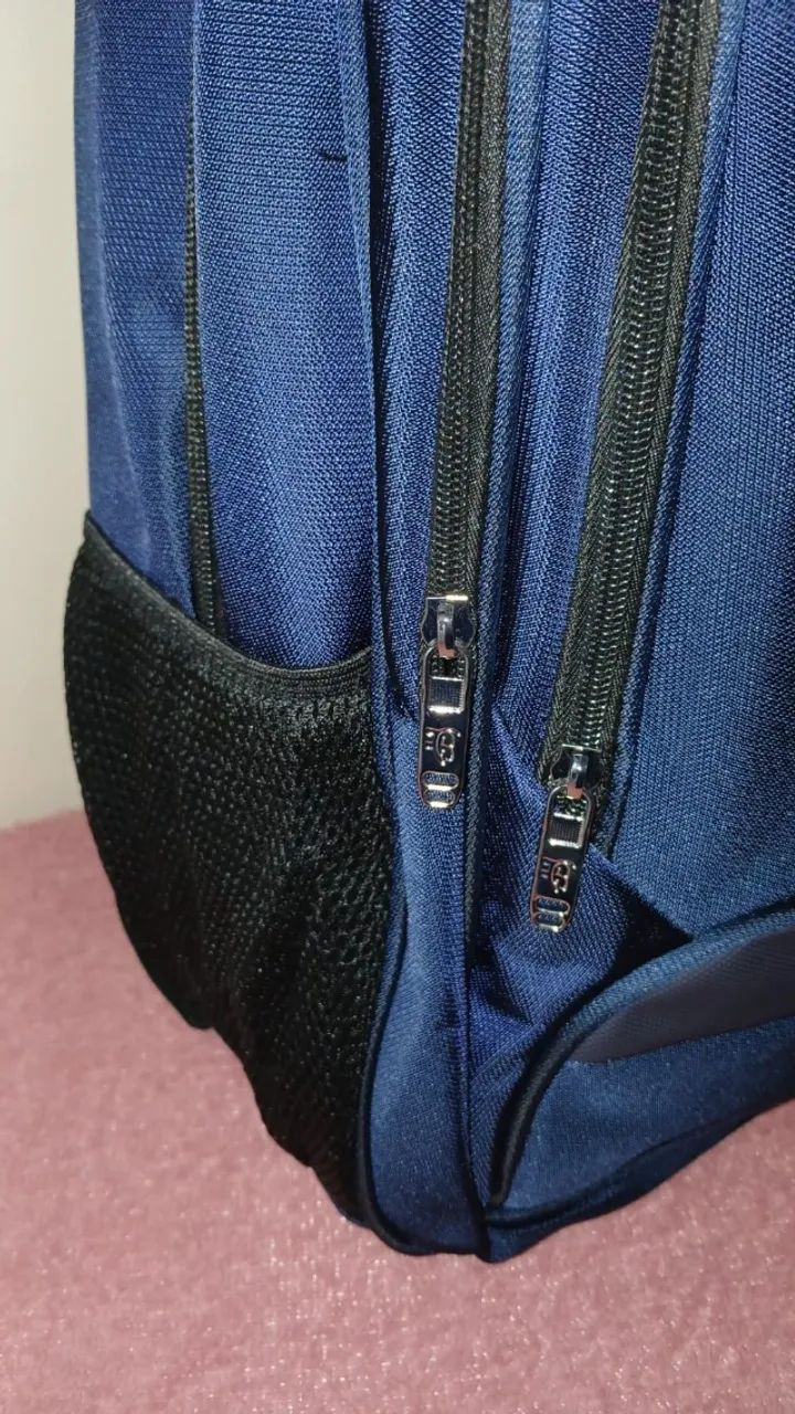 MOCHILA AZUL - NOVA E PRONTA ENTREGA - Foto 4