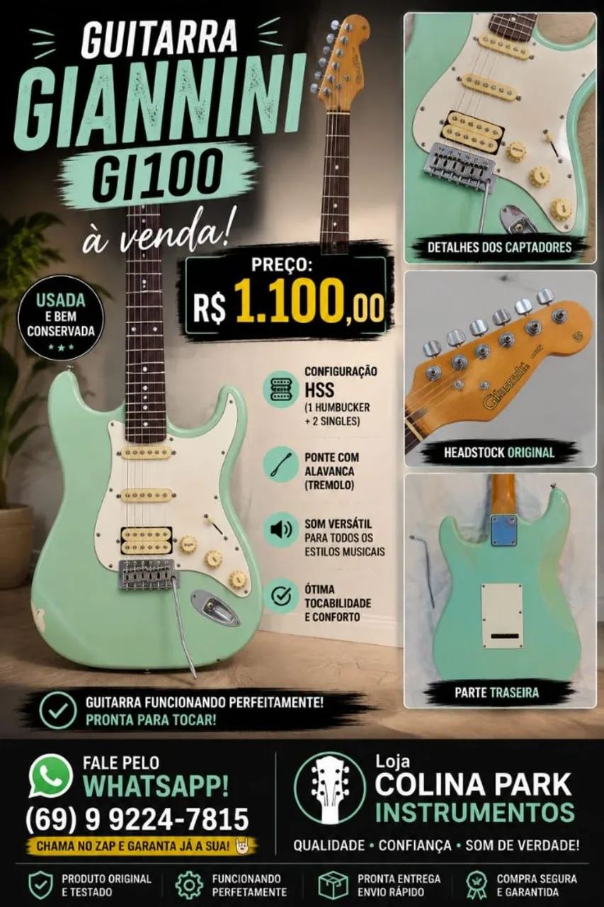 Guitarra Giannini GI 300