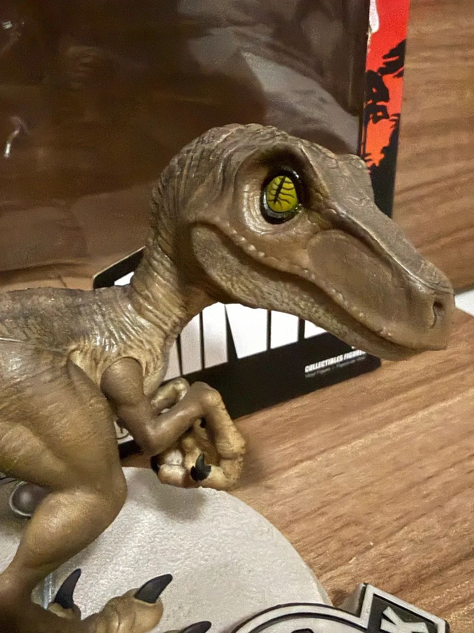 Jurassic park velociraptor iron studios minico - Foto 2