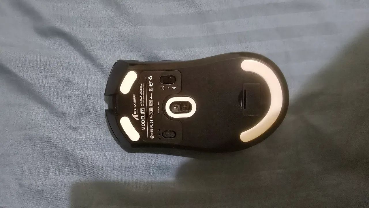 MOUSE ATACK SHARK R1 SEM FIO  - Foto 3