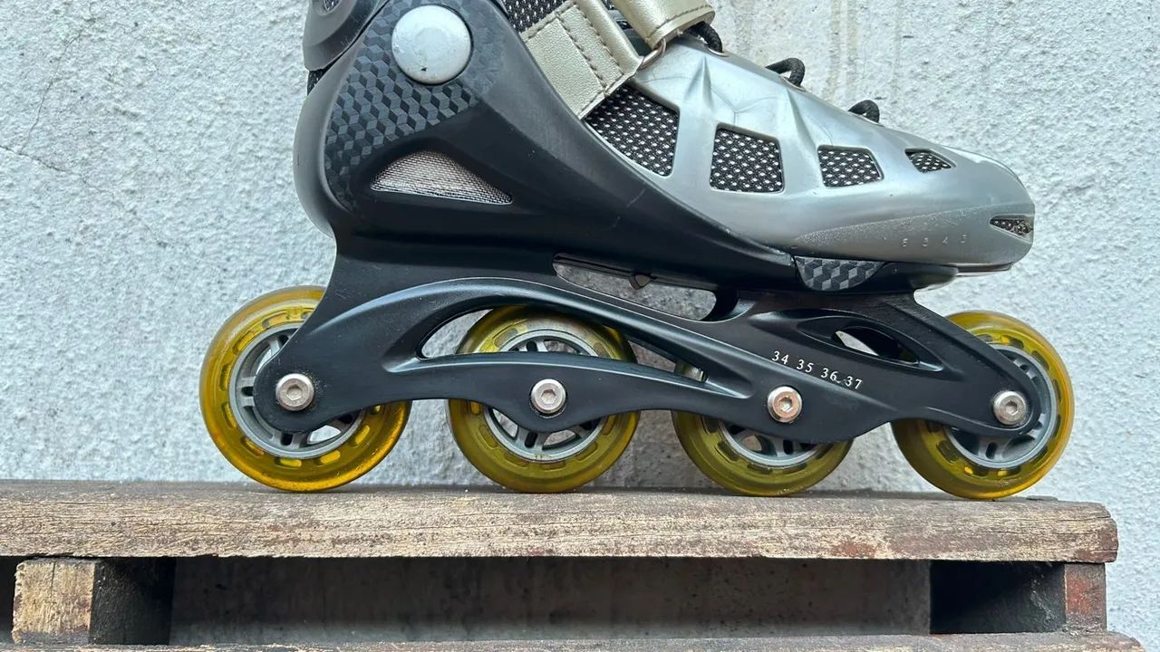 PATINS N.34 A 37 RODAS GEL ROL - Esportes Sobre Rodas - Jardim