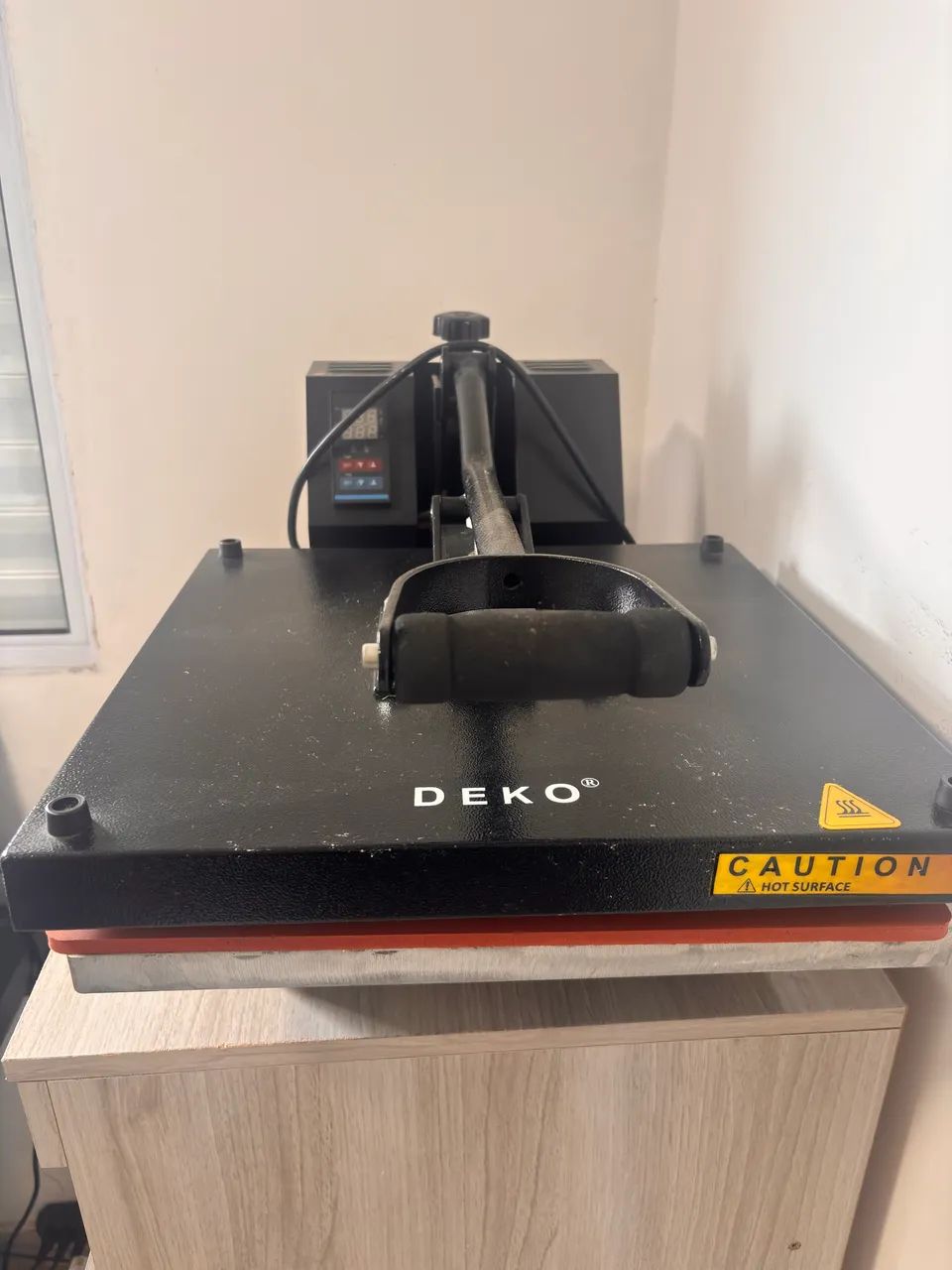 ? PRENSA TÉRMICA DEKO 38x38 cm - Excelente Estado ? - Foto 3