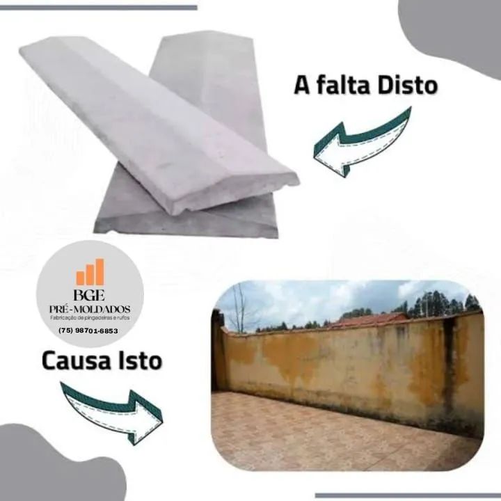 Pingadeira de concreto alto padrão frisada qualidade traço forte preço justo  - Foto 4