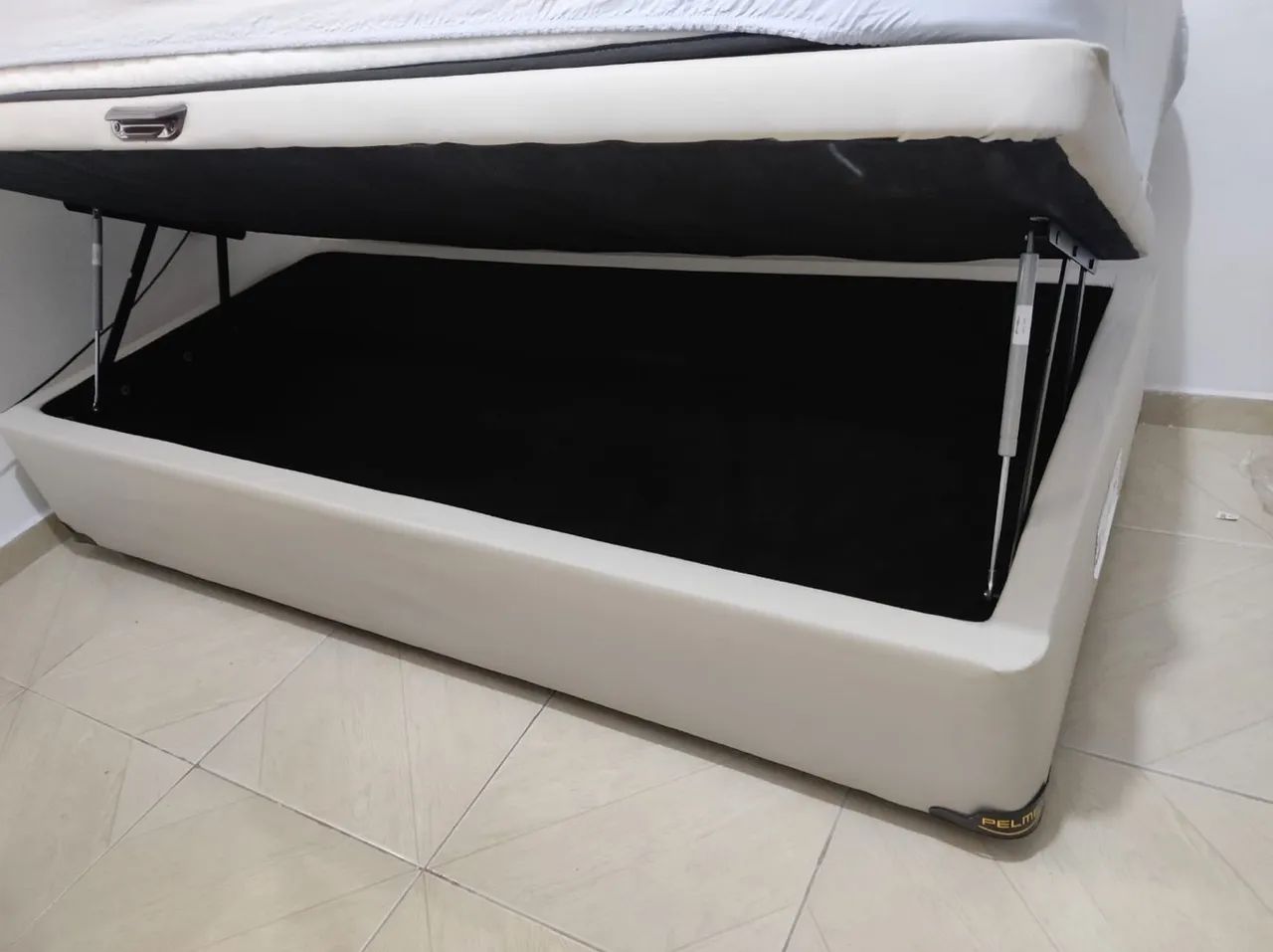 Cama baú casal sem colchão  - Foto 4