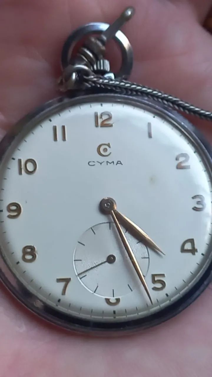 LÍNDO RELÓGIO VINTAGE DE BOLSO. !!!