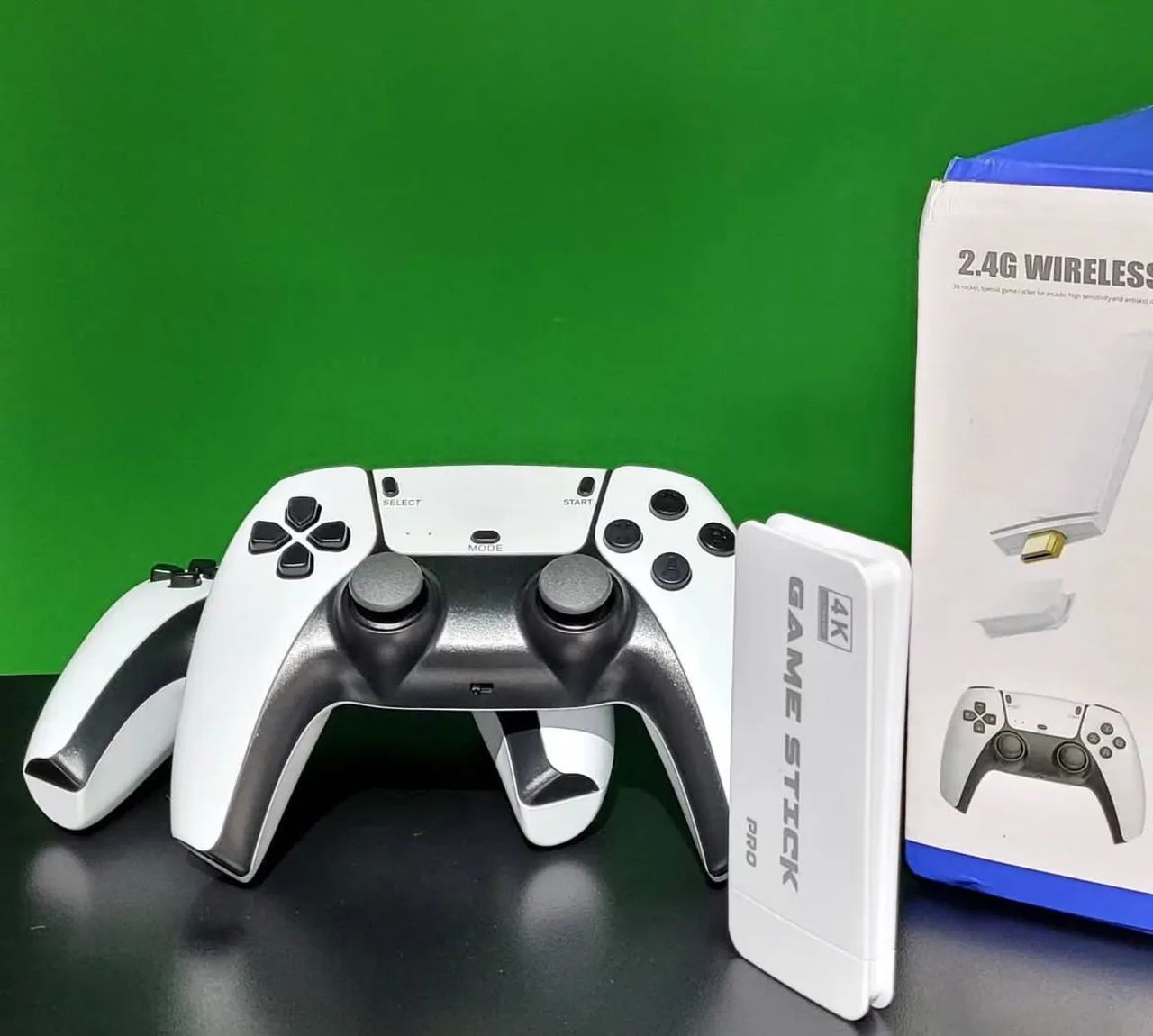 VENDO VÍDEO GAMER STICK M15 PRO  COM 2 CONTROLES  NA CAIXA  COM GARANTIA!! - Foto 2