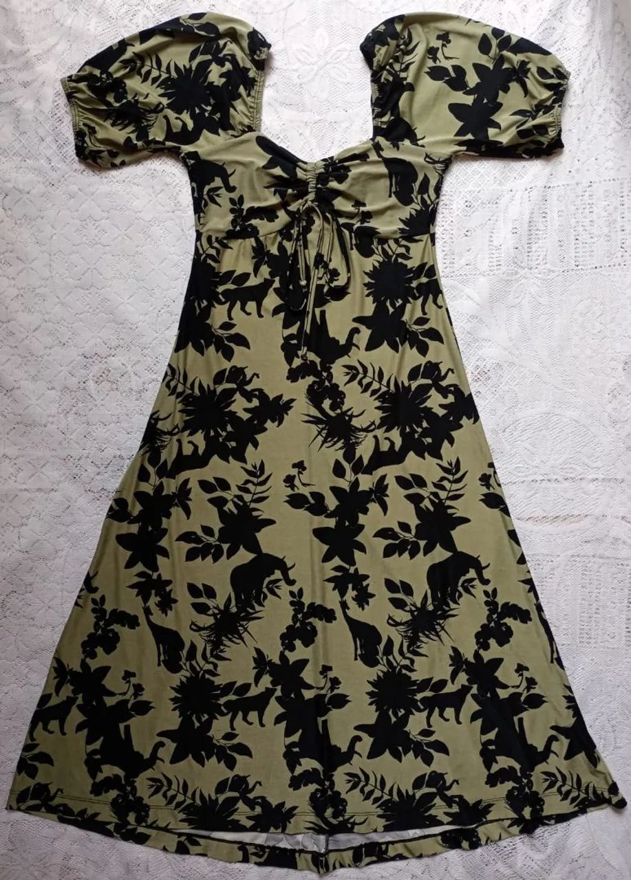 Vestido Midi em Jersey, Renner