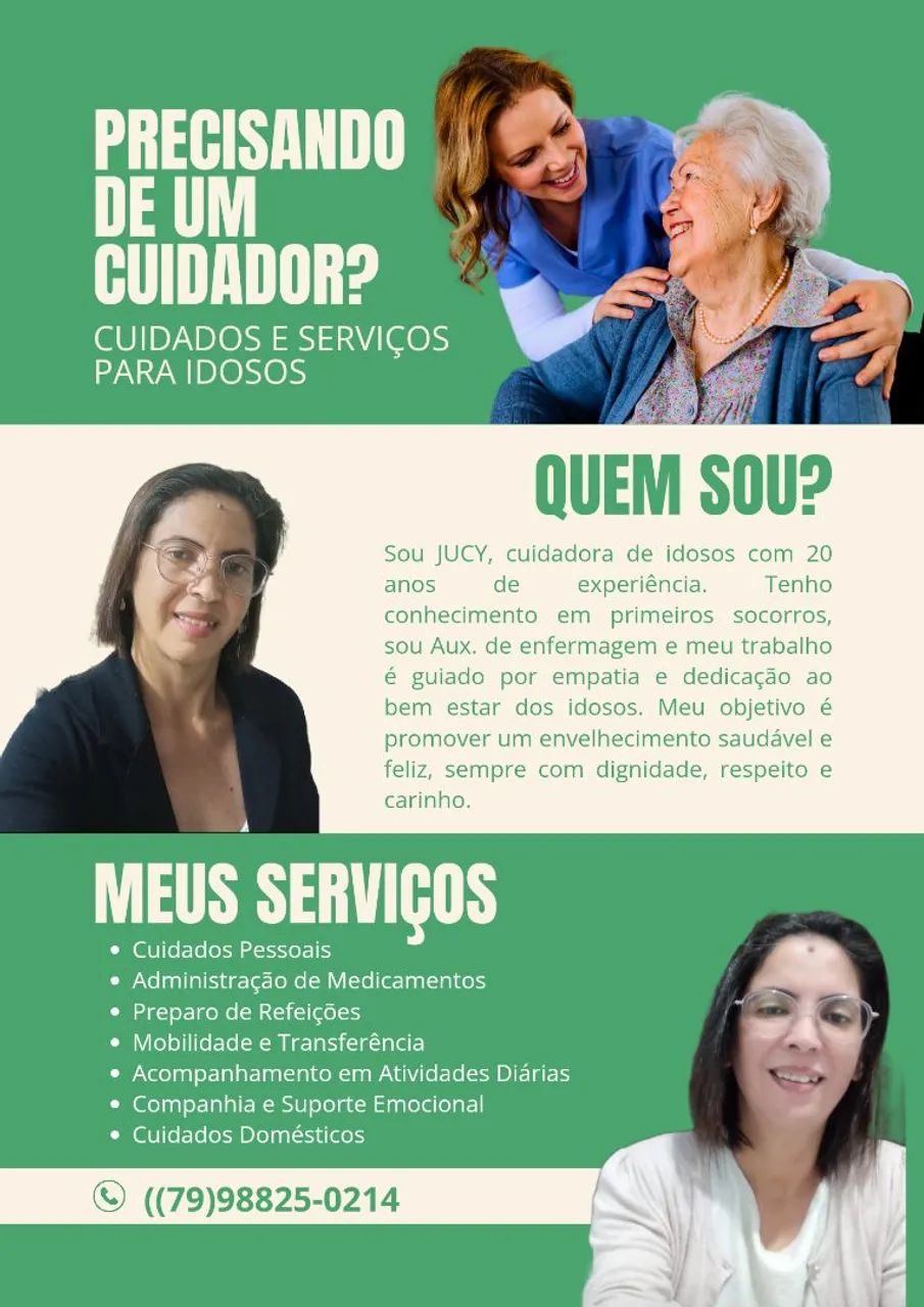 BABÁ, CUIDADORA DE IDOSOS. - Foto 2