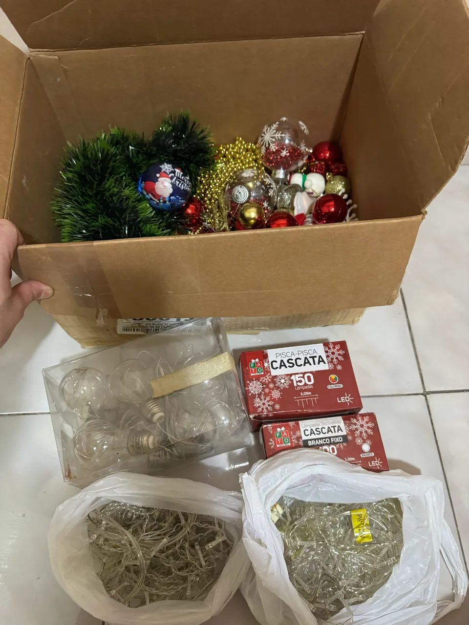 Enfeites árvore de Natal  - Foto 4