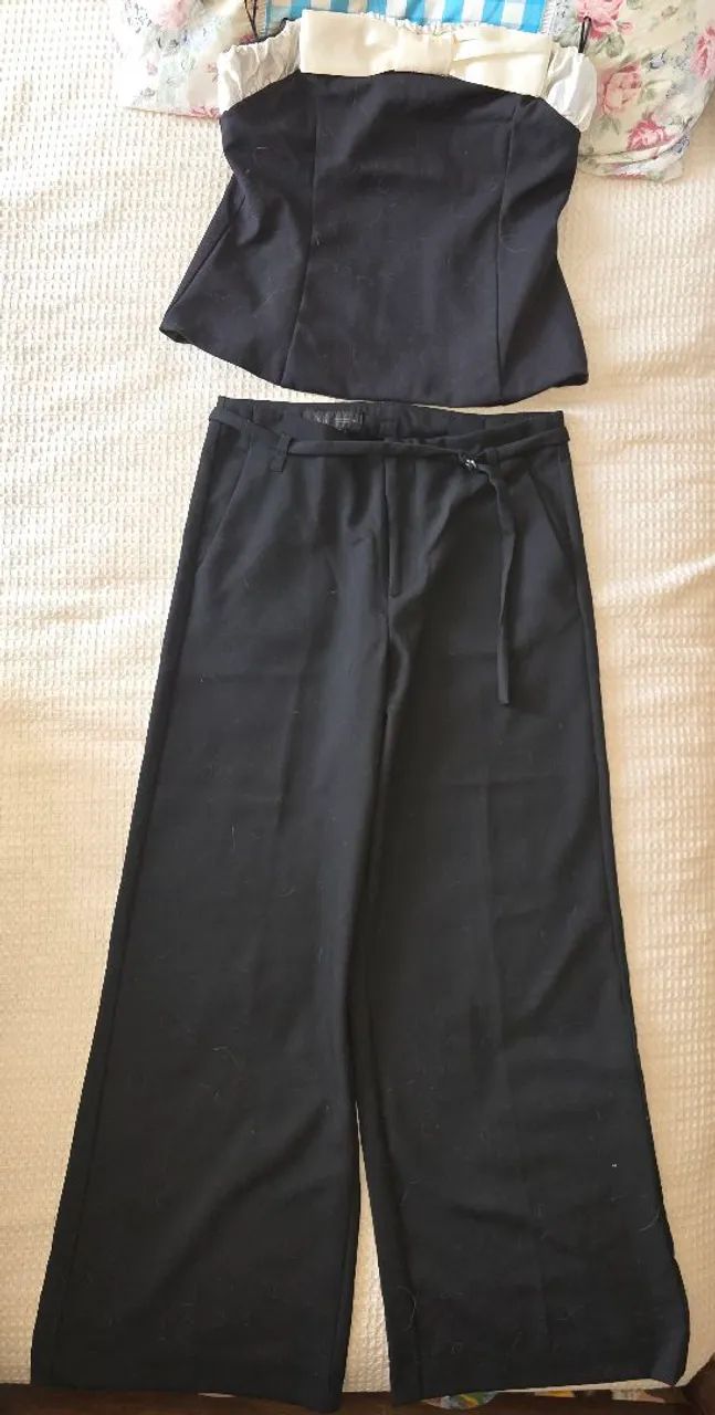 Conjunto ,calça/top Zara
