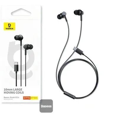 Fone de ouvido Baseus Encok CZ11conexão tipo-c / P2 - Foto 5