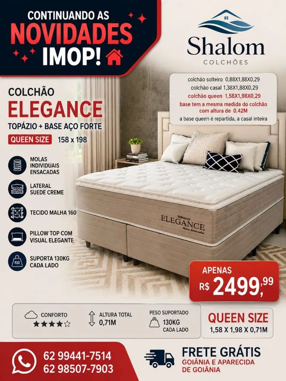 Cama Queen size 