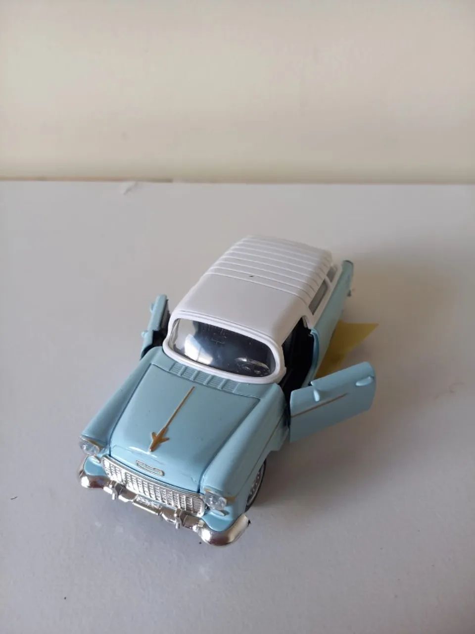 Miniatura Chevrolet Bel Air Nomad 1955 1:36 Fricção Portas Abrem