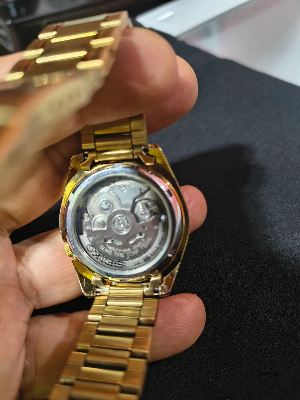 RELÓGIO SEIKO 5 AUTOMÁTICO com FUNDO de VIDRO  - Foto 2