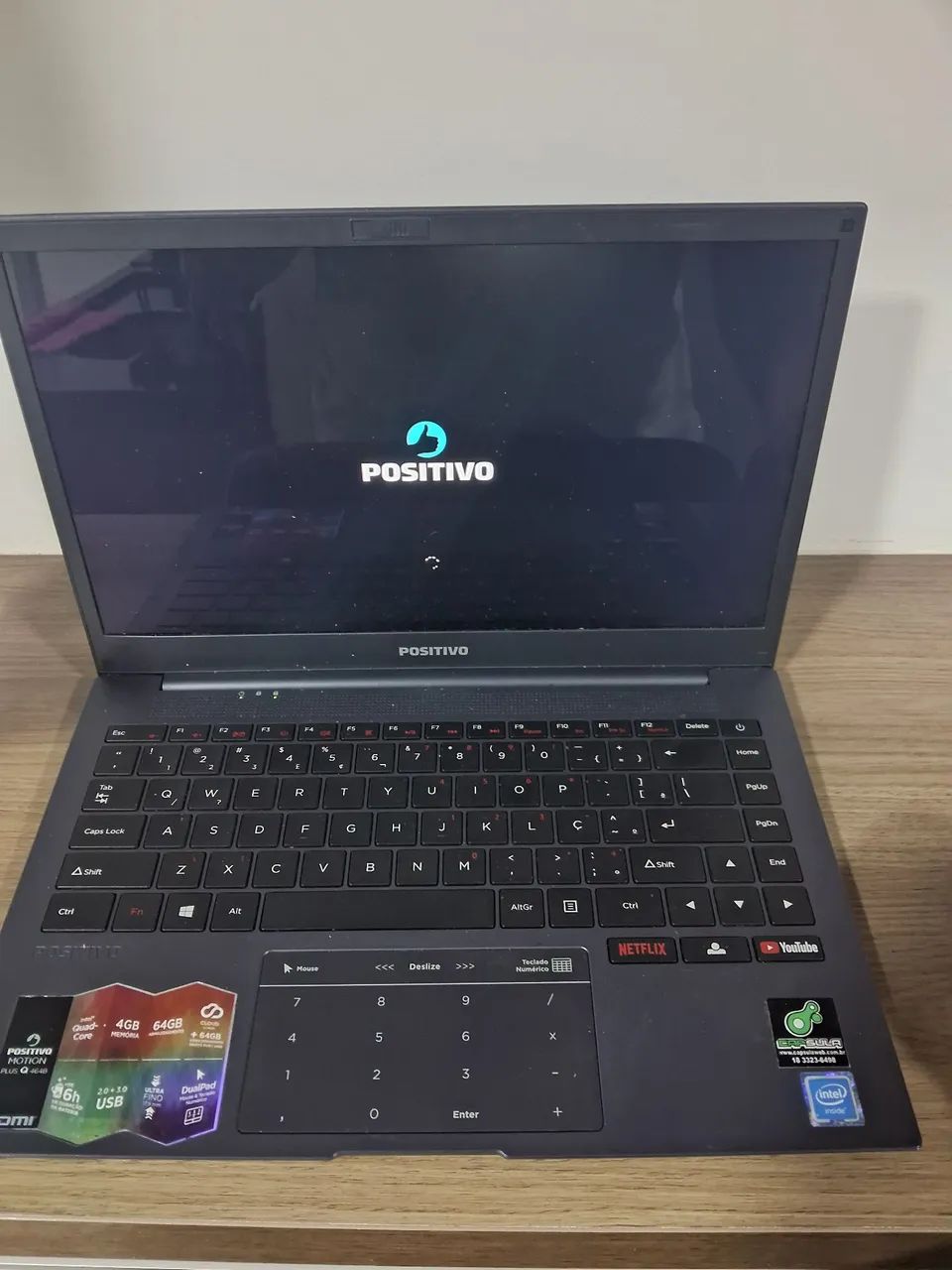 Notebook Positivo Quadcore
