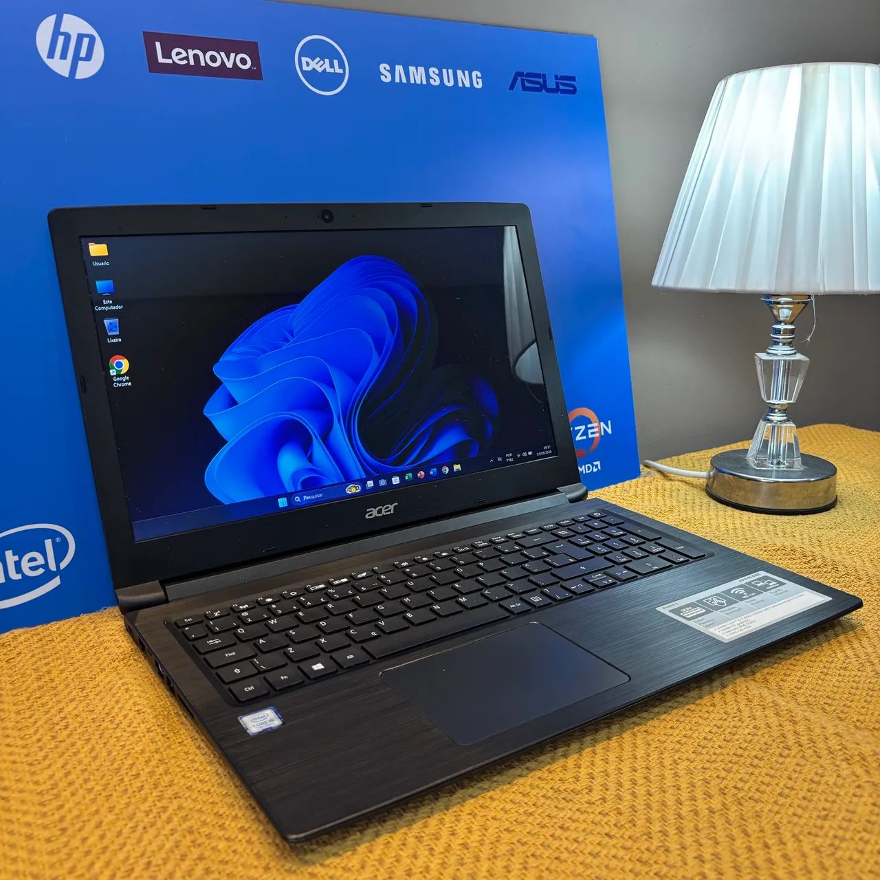 Notebook Acer i5 8º com SSD 128GB 8GB RAM - Foto 4