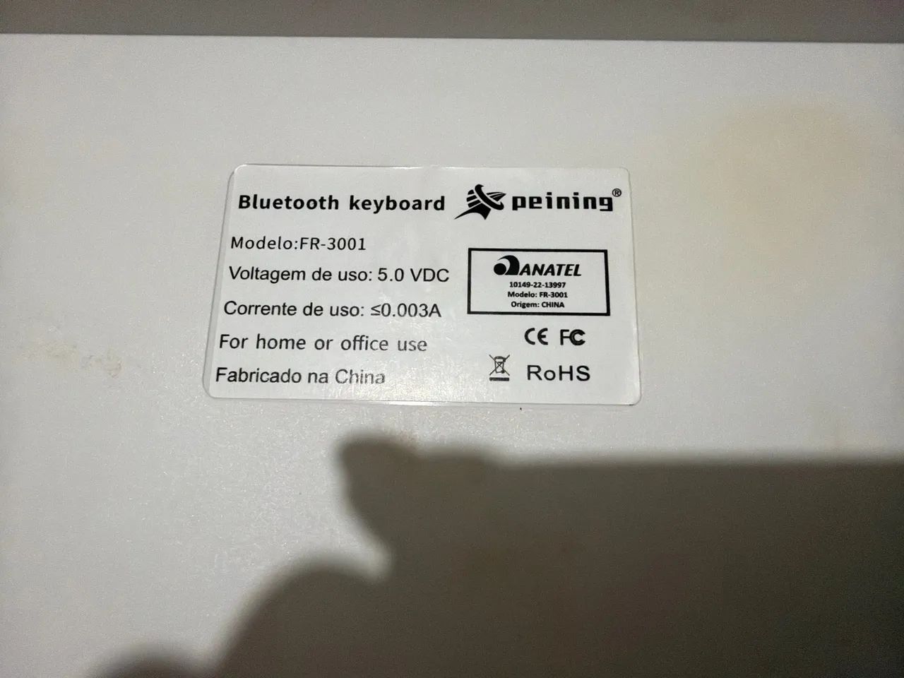 TECLADO NOVO E CONSERVADO - VIA BLUETOOTH - Foto 4