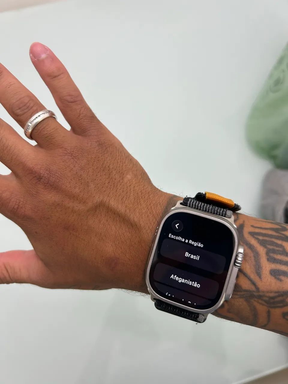 apple watch Ultra 1 | titânio natural  - Foto 5