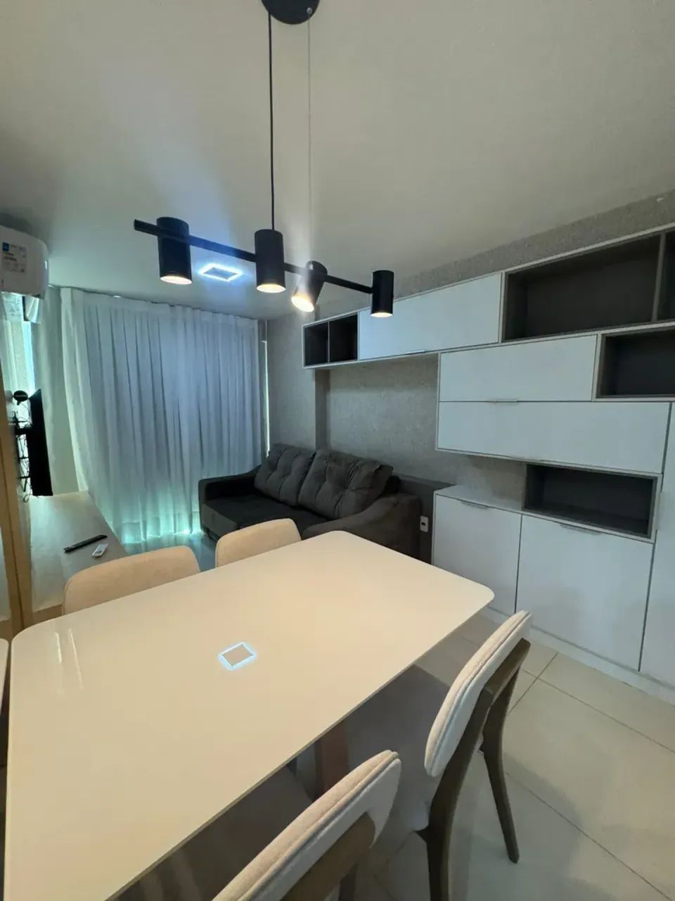 apartamento de quarto mobiliado no edificio unique- Ponta do farol - Foto 3