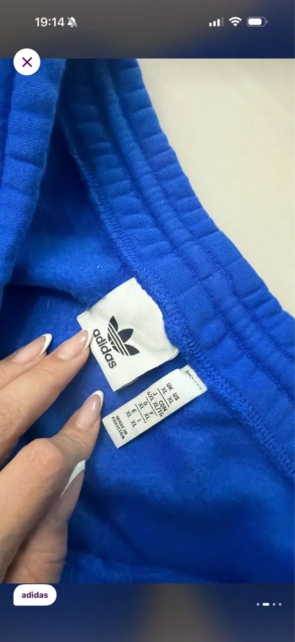 Bermuda de moleton adidas original - Foto 3