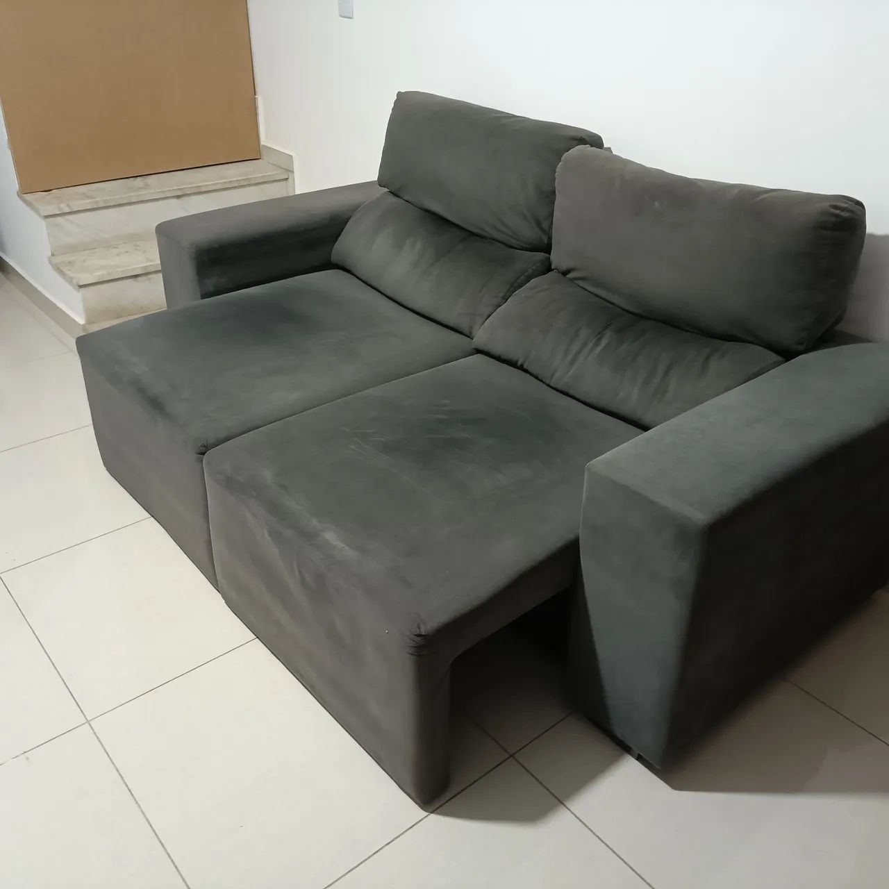 Sofá retrátil 03 lugares  - Foto 4