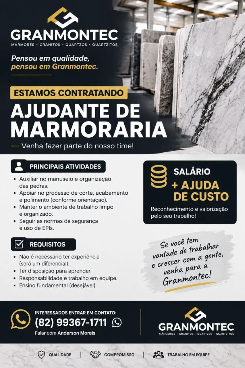 Vaga de emprego 