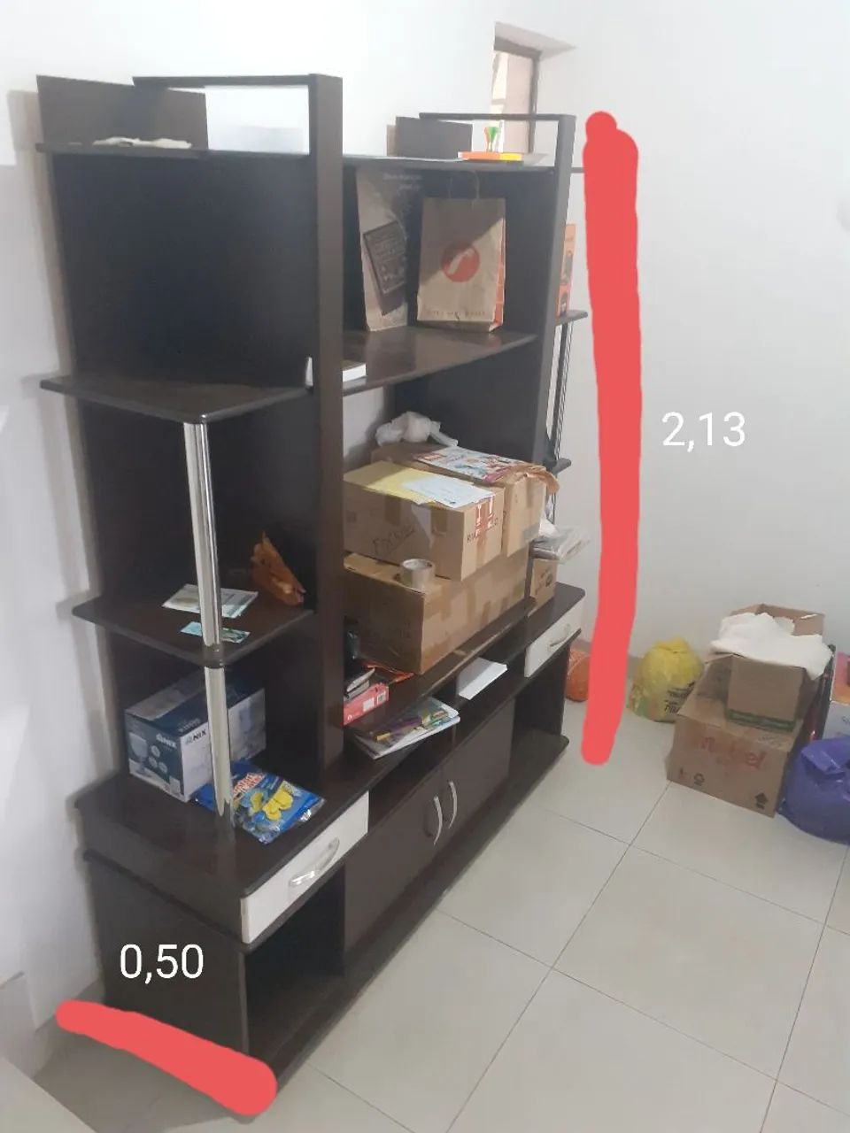 Vendo Estante Rack Armário muito útil  - Foto 2