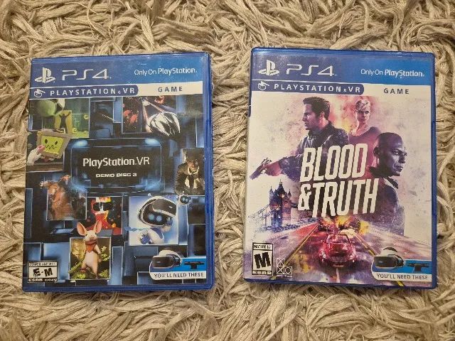 PlayStation VR (PSVR) Completo + 2 Move Controllers + 2 Jogos - Foto 2