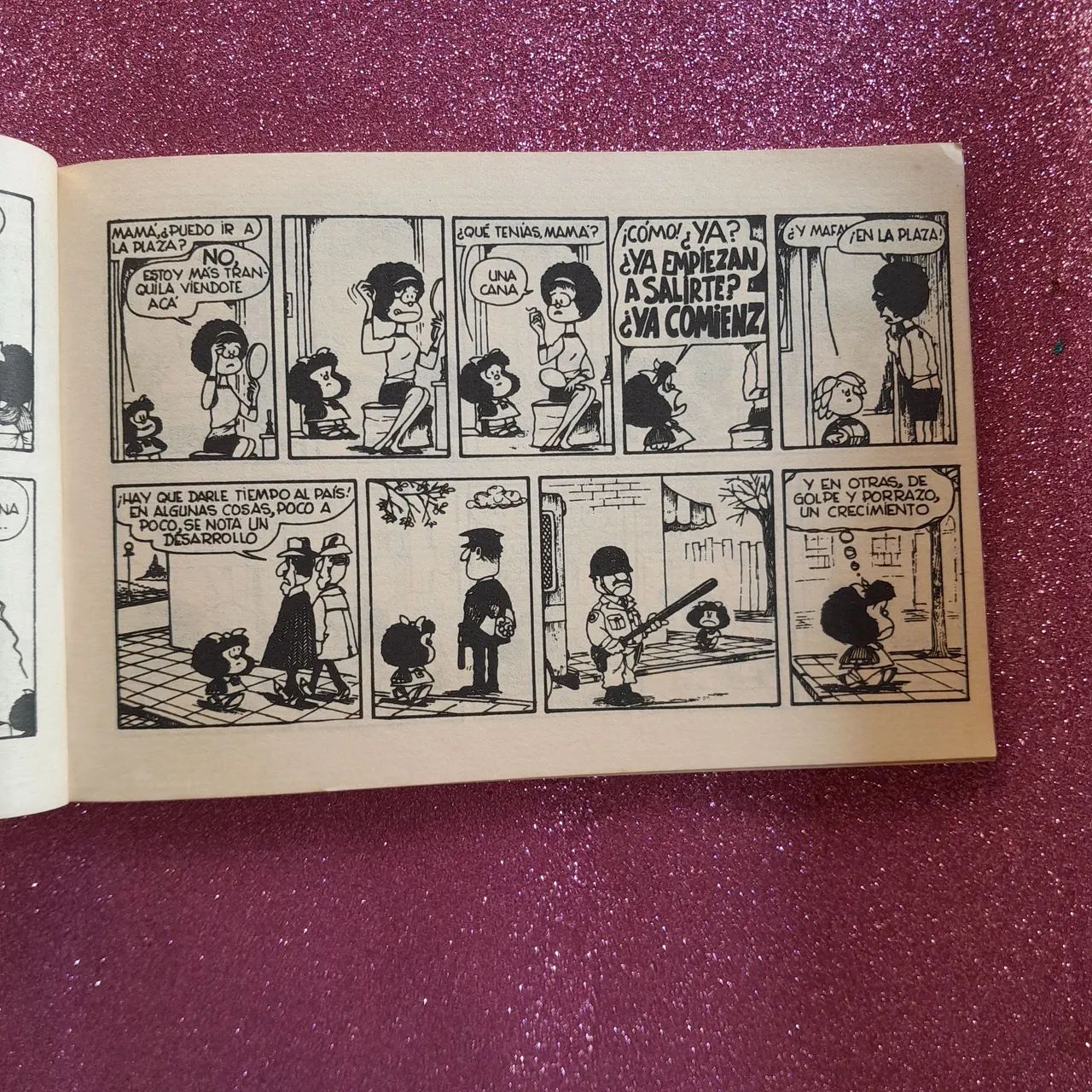 Livro de quadrinhos Mafalda  - Foto 3