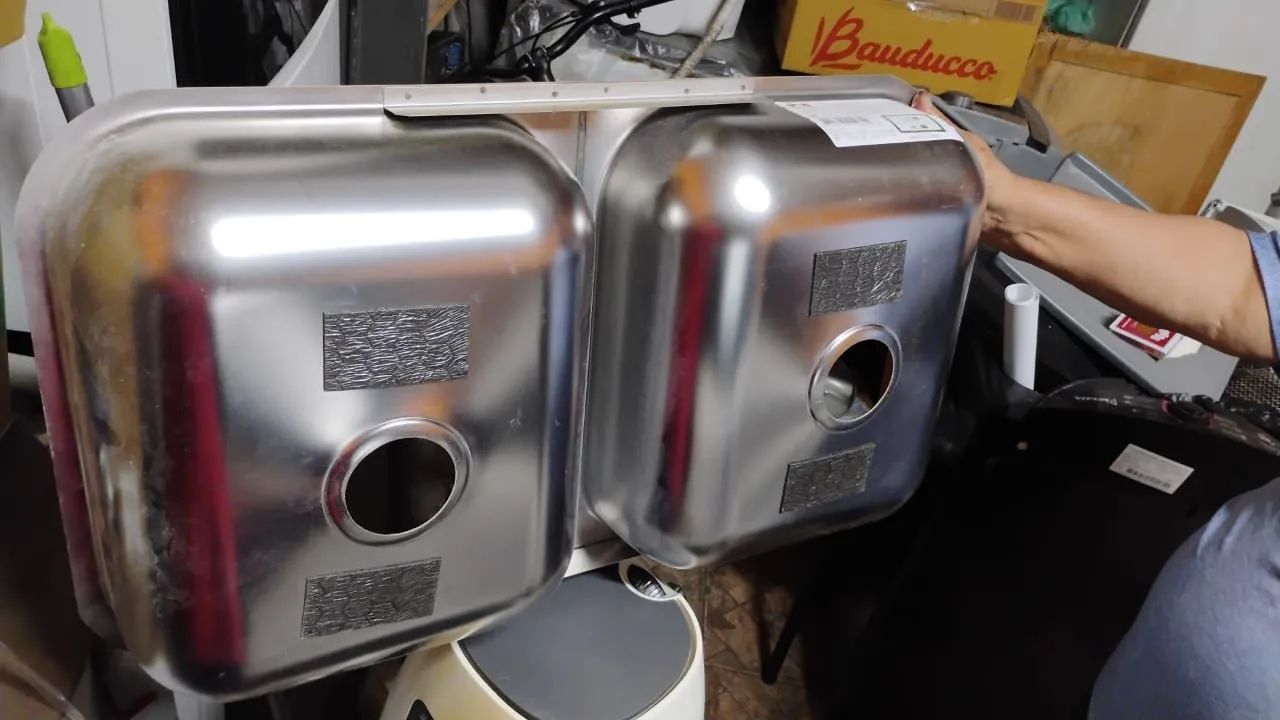 CUBA DUPLA P/ COZINHA - Foto 4
