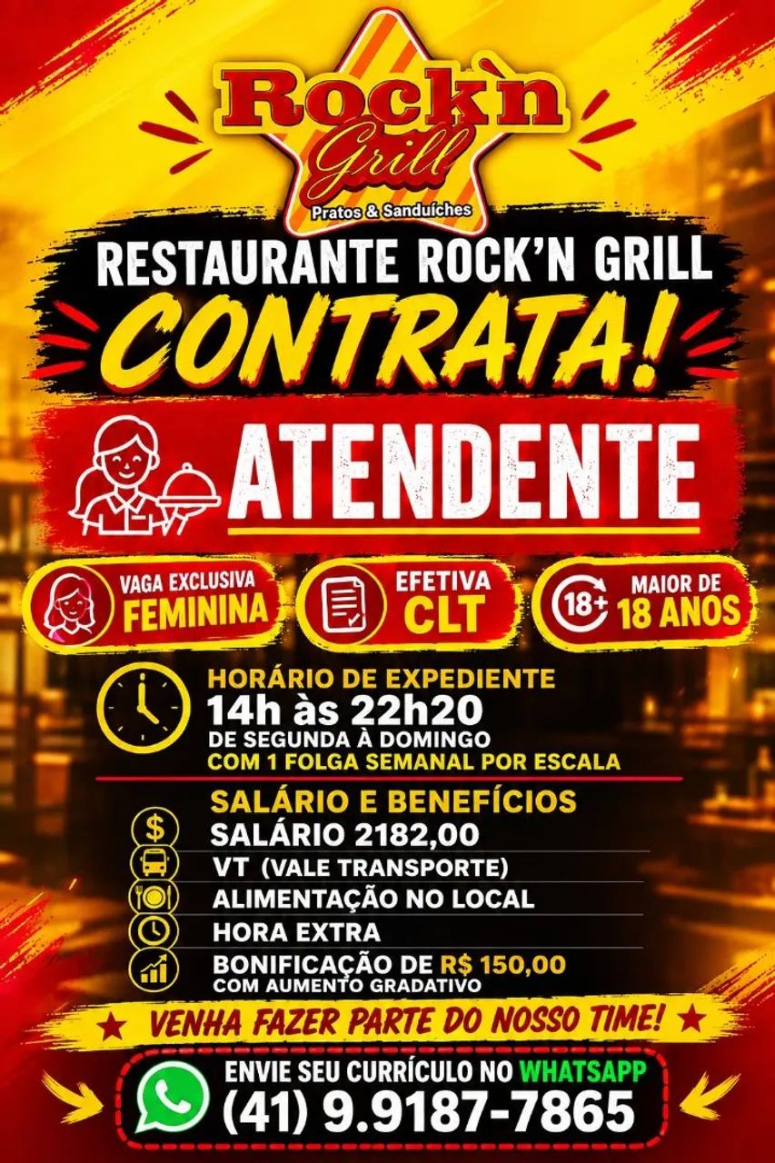 Contratamos Atendente - Foto 2