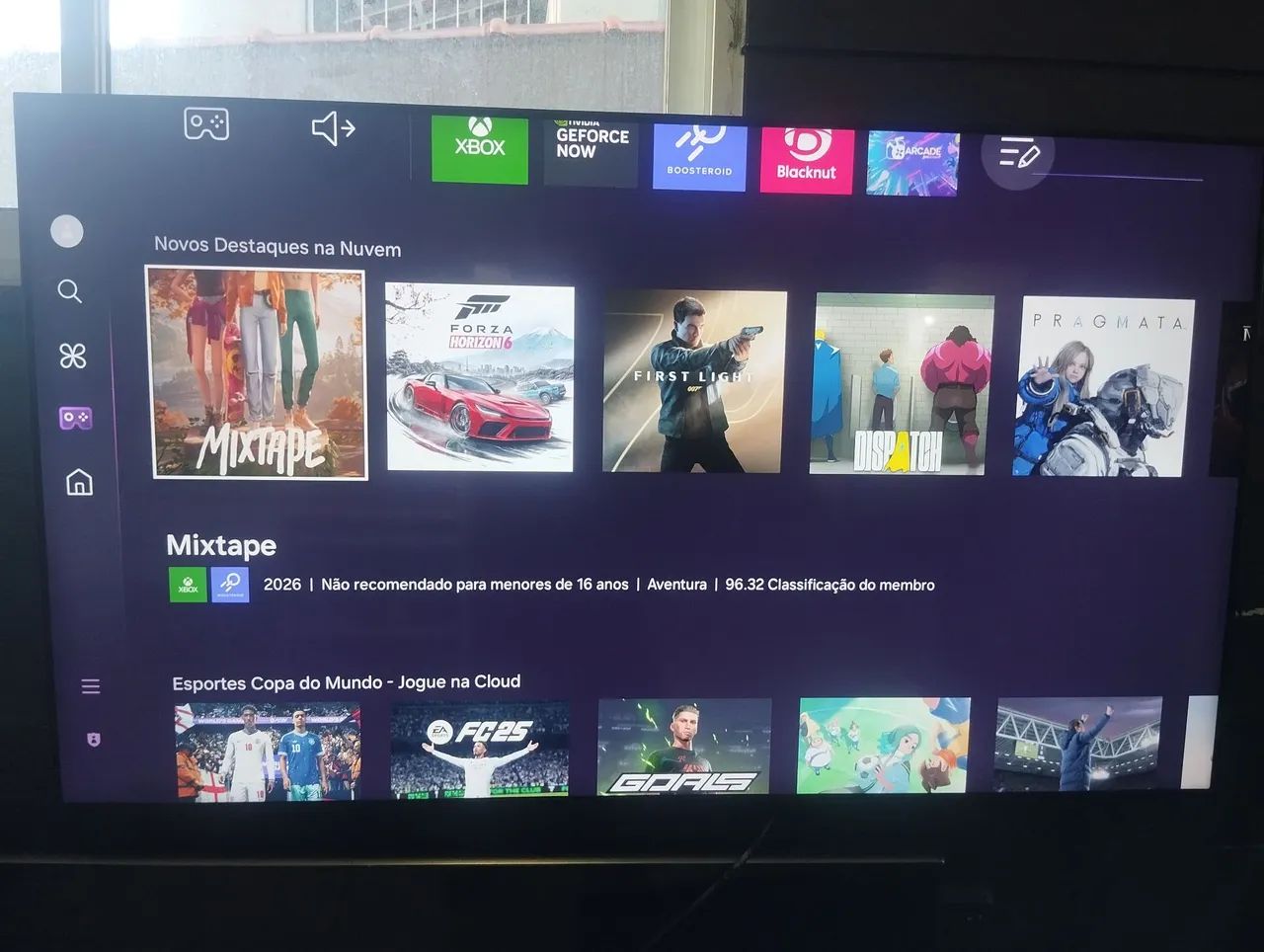 TV SAMSUNG 55 POLEGADAS SMART 4K COM ALEXA E XBOX INTEGRADO  - Foto 5