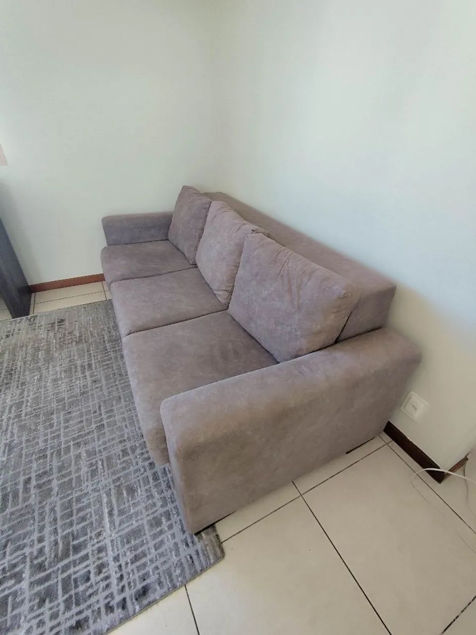 Sofá retrátil 3 lugares - Foto 2
