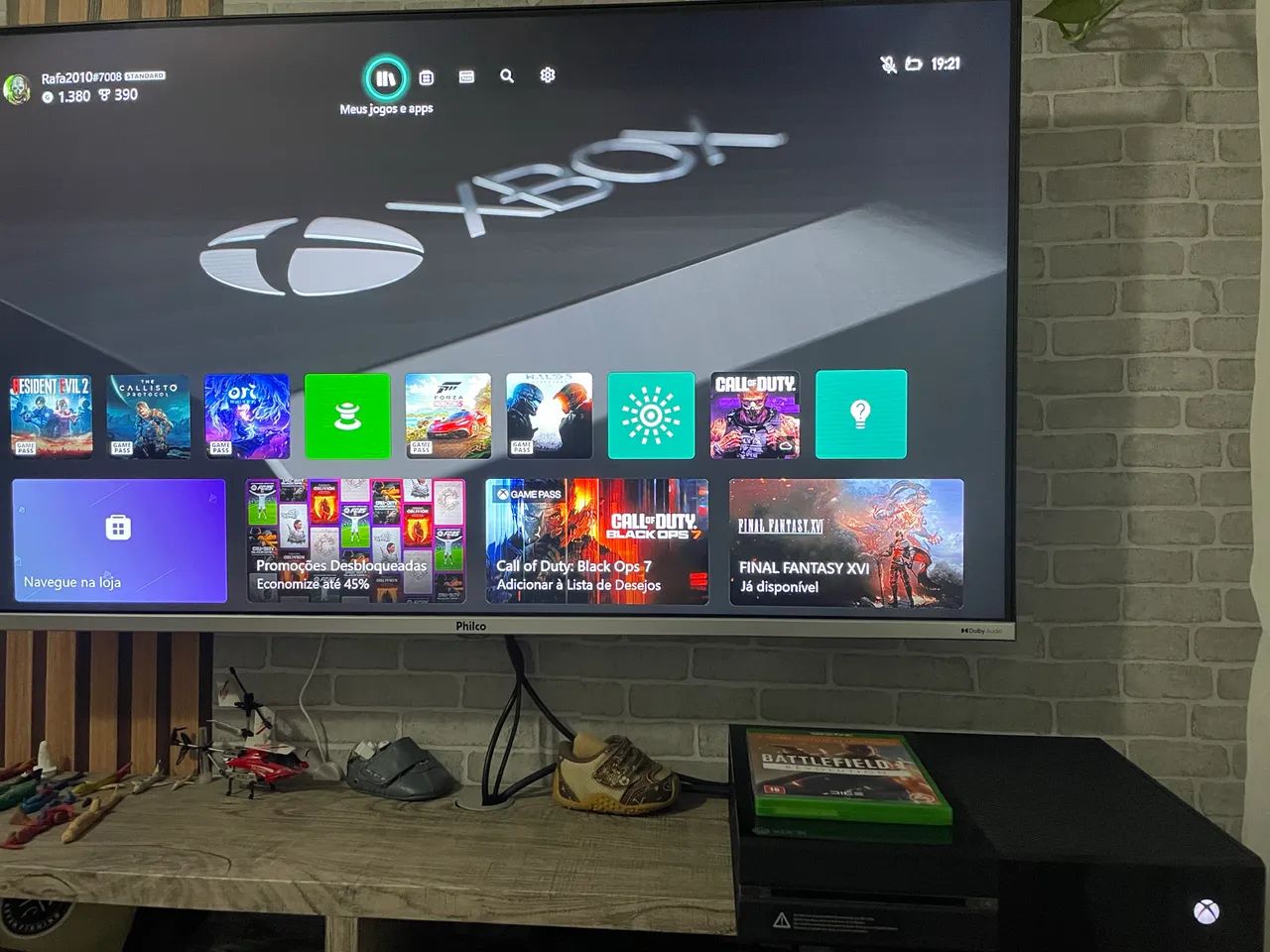 Xbox one troco em psvita 