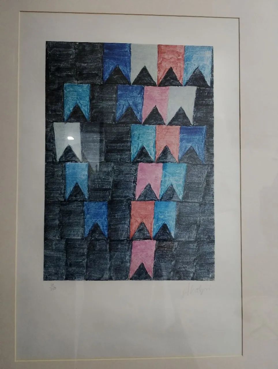 Gravura Alfredo Volpi  - Foto 4