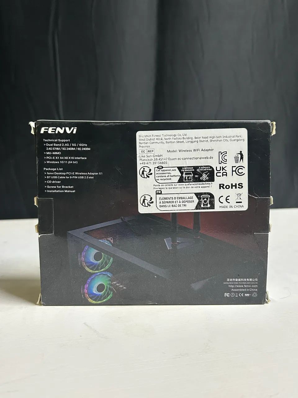 Placa Wifi FENVI Axe3000 - Foto 2