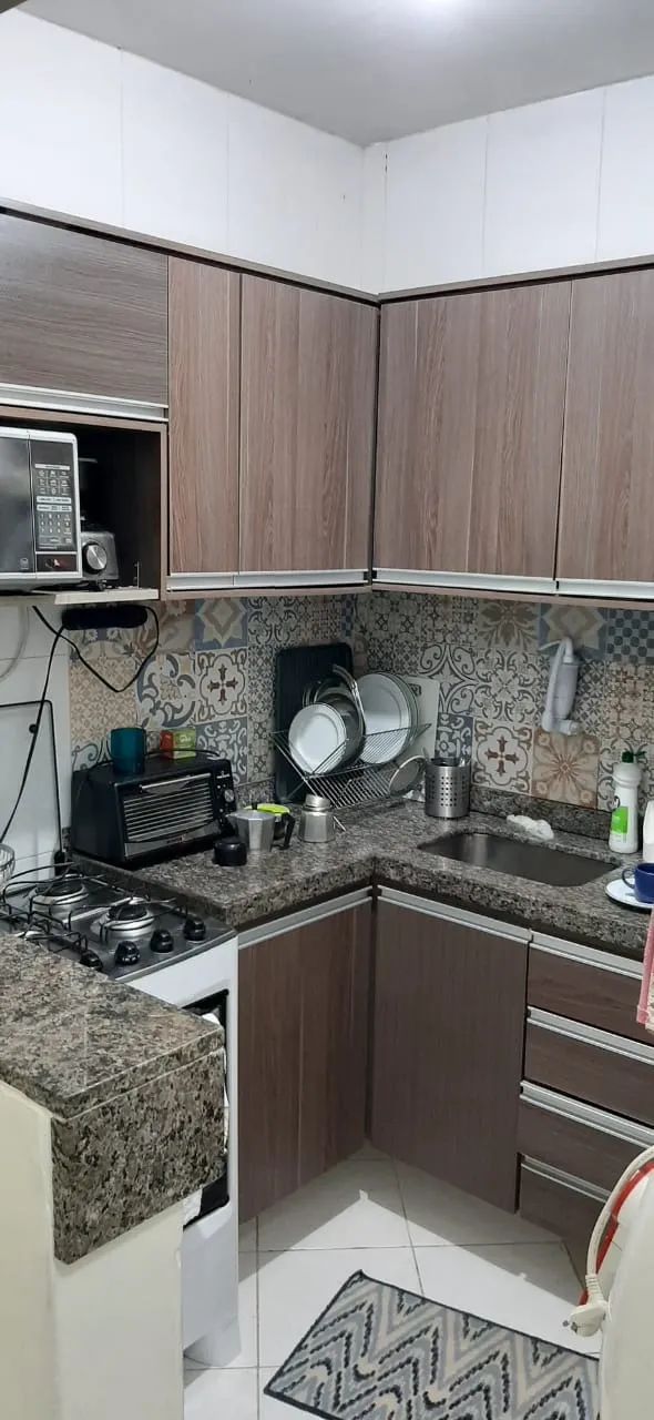 Quarto e sala na Praia da Costa