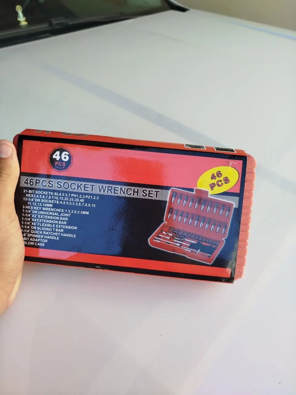 KIT DE FERRAMENTAS 46 PEÇAS 