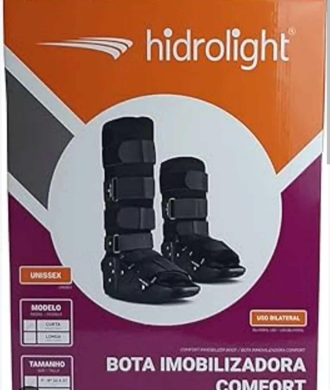 Bota ortopédica Comfort 