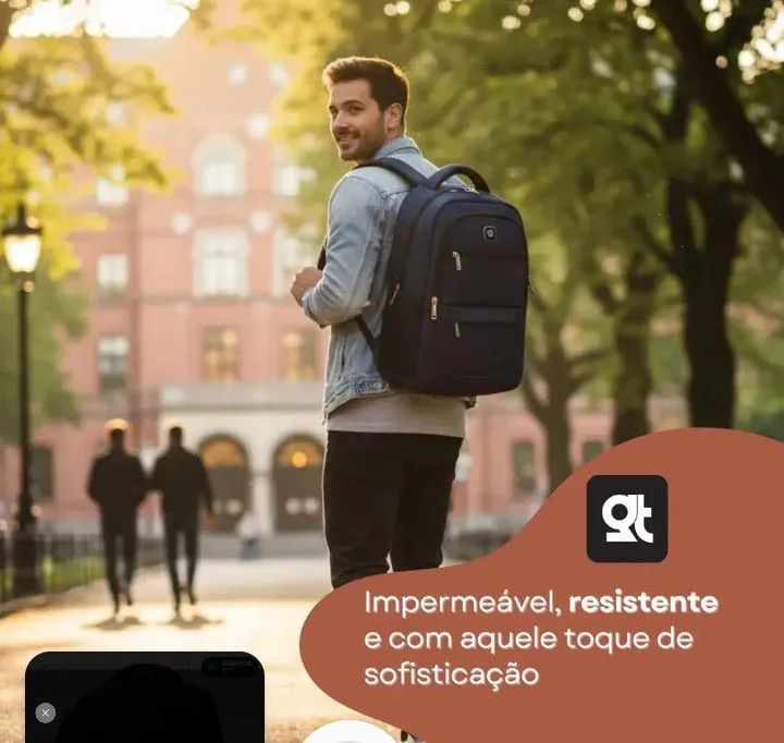 Mochila impermeável reforçada  - Foto 3