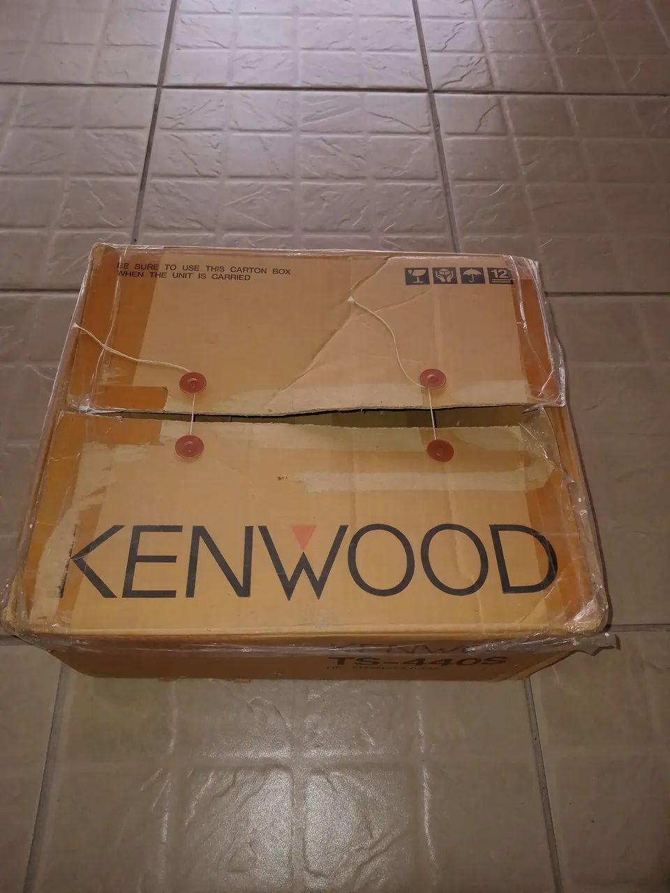 Kenwoood ts 440s caixa original