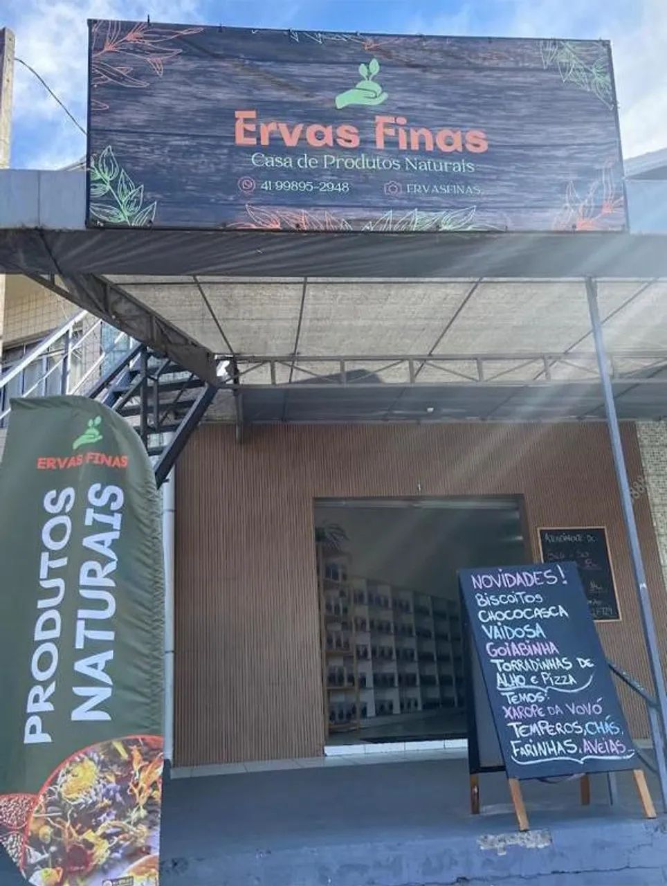 Loja de produtos naturais 