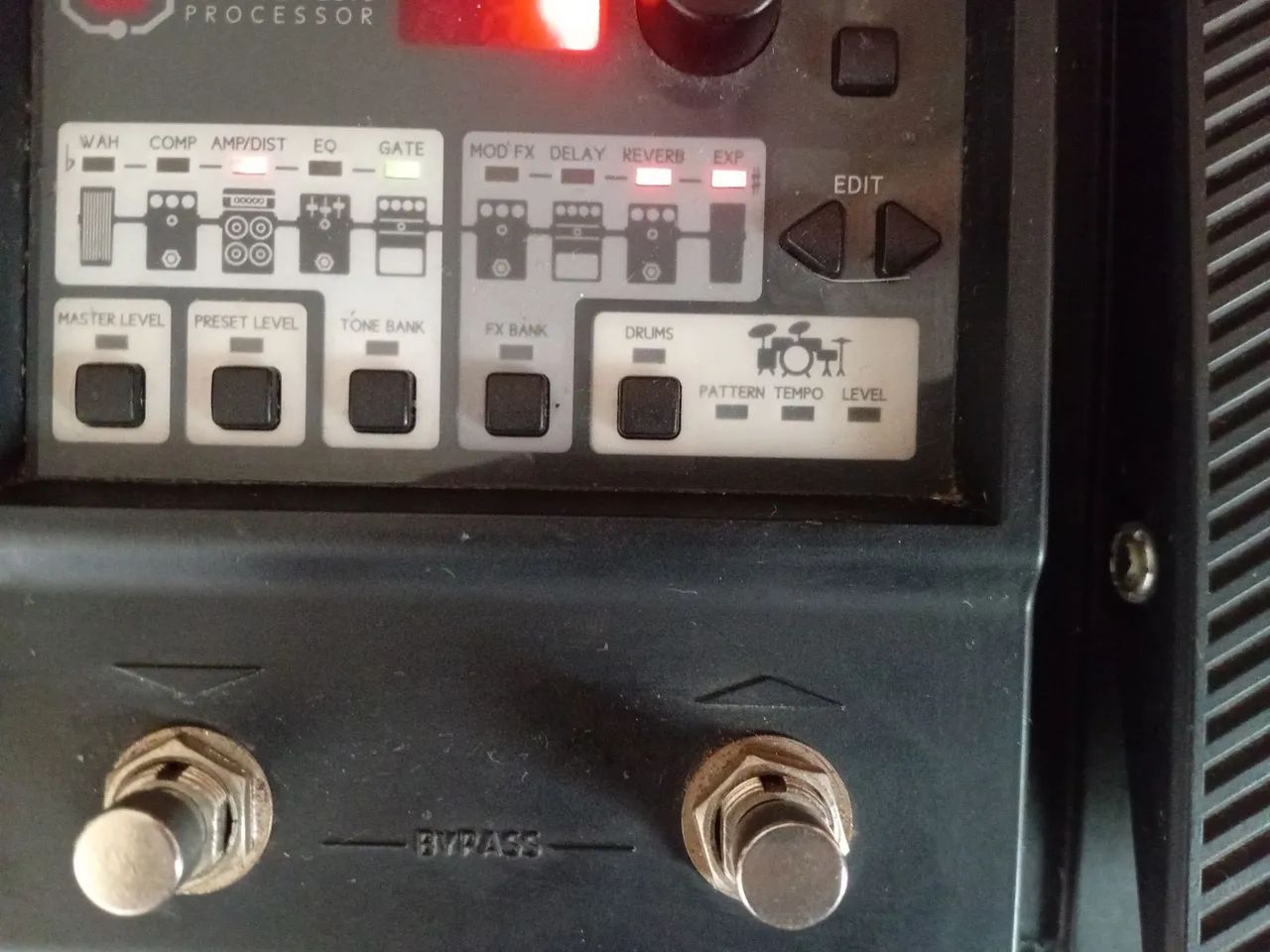 Pedaleira Digitech Element XP na caixa, fonte e manuais originais - Foto 2
