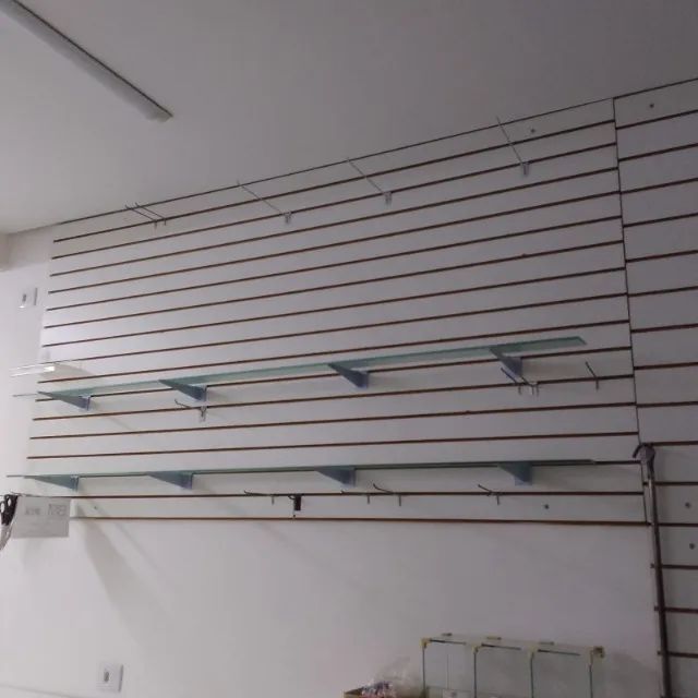 Kit com 3 Painel Canelado de MDF - Foto 4