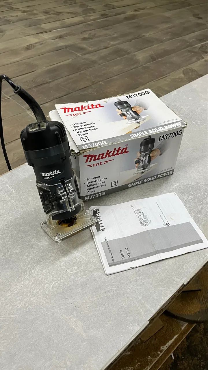 Tupia De Laminacao 6mm 1/4'' Makita Ssp 530w 110v