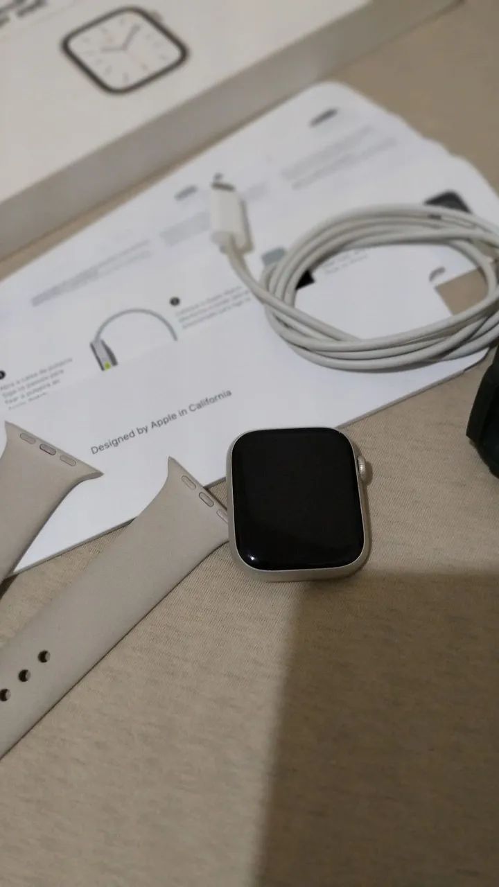 Smartwatch Apple Celular e GPS 45mm série 7  - Foto 3