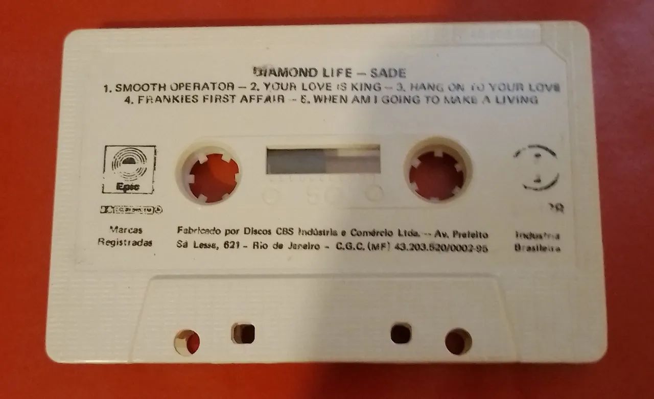 Sade Diamond Life Fita K7 Cassete Original  - Foto 4