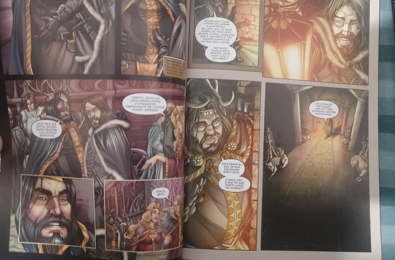 A Guerra dos Tronos (HQ) - Vol. 1 e 2 - Foto 3