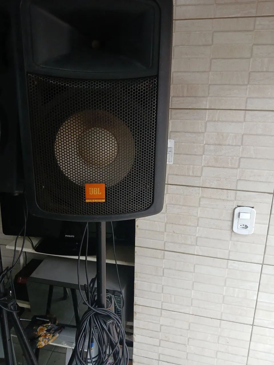 Caixa ativa JBL JS121A  - Foto 3
