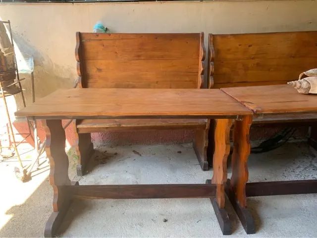 Mesa de madeira 4 lugares - Foto 4